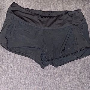 Black Nike dry-fit shorts